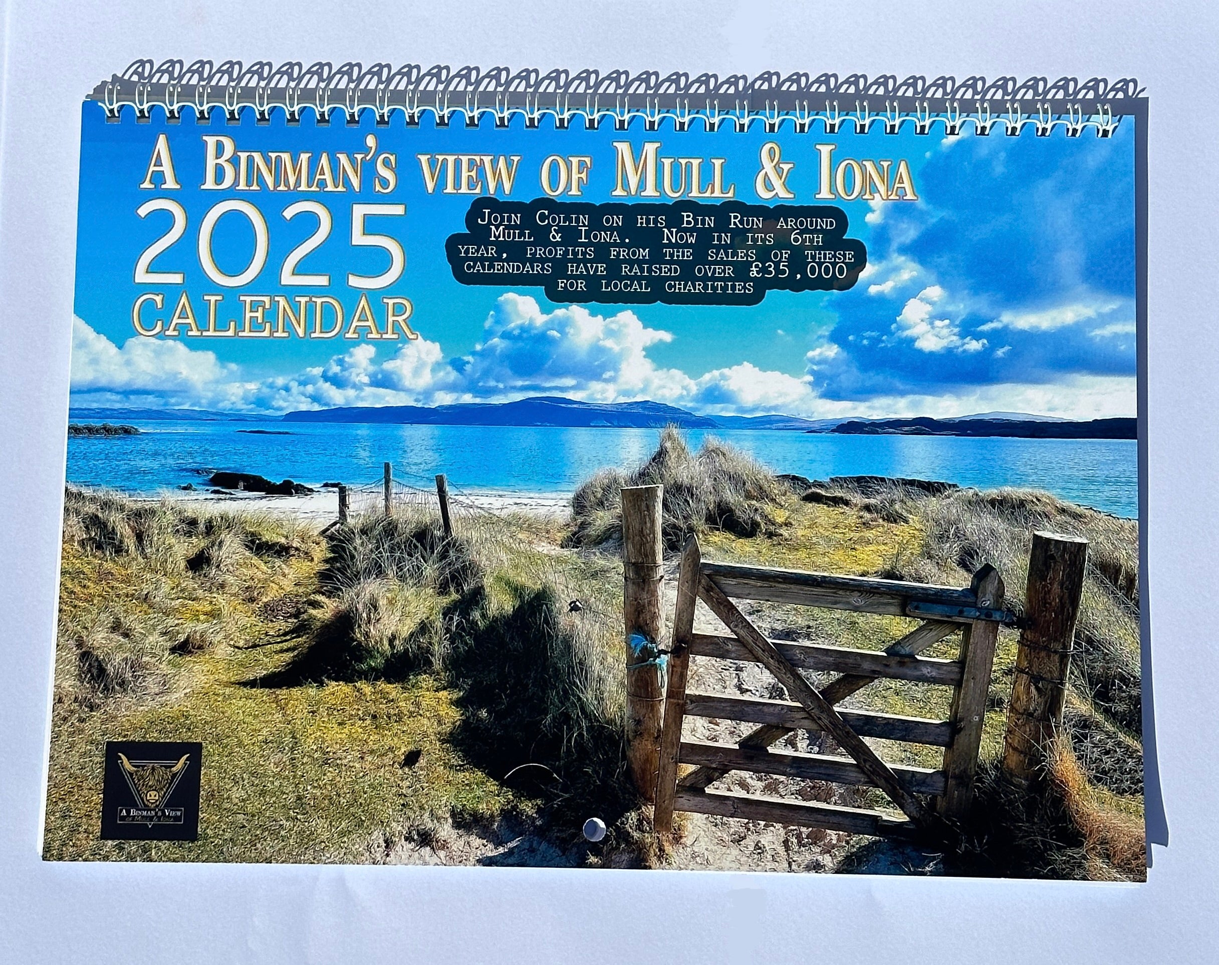 A Binman's View of Mull and Iona 2025 Calendar