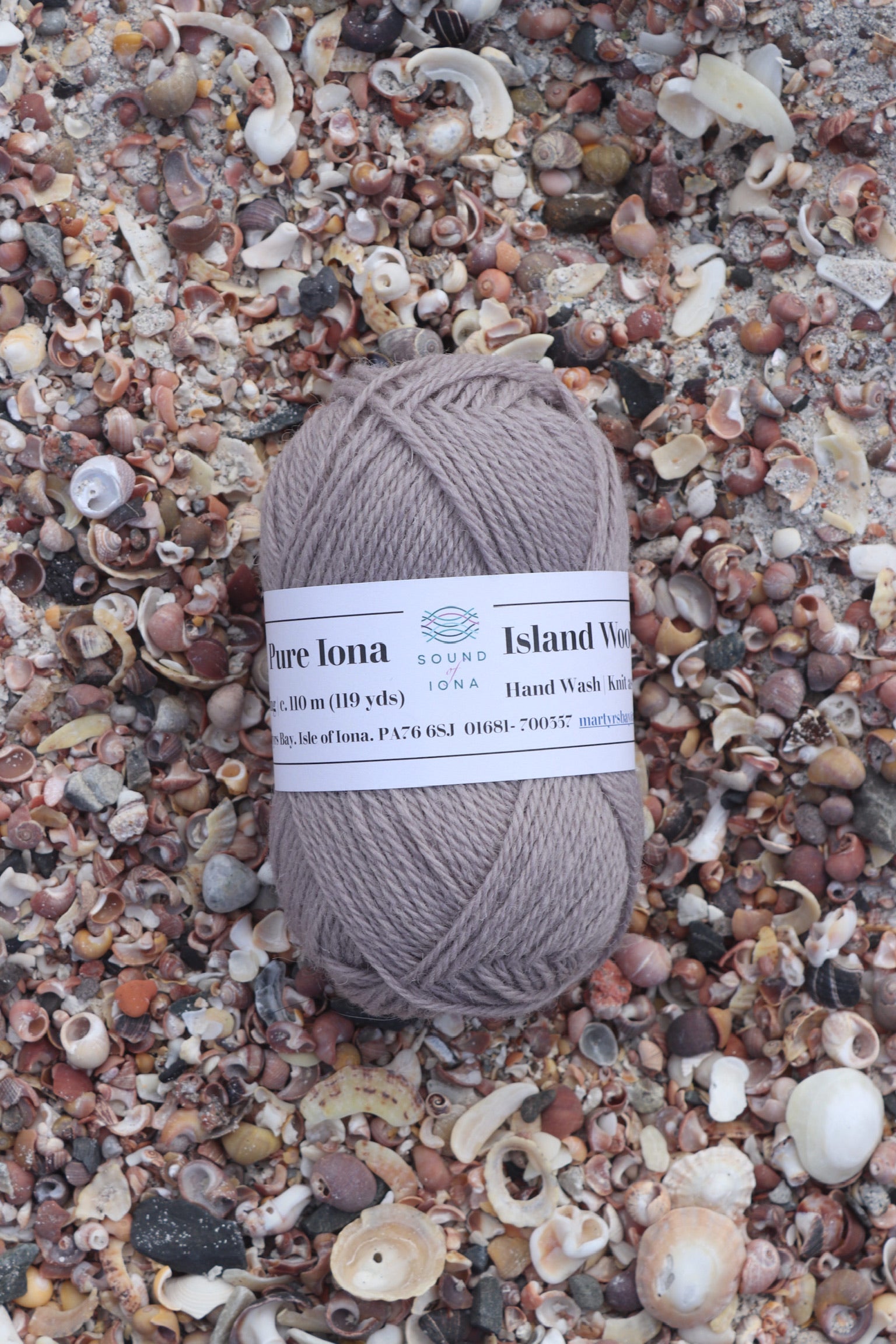 Dyed Natural Iona Wool