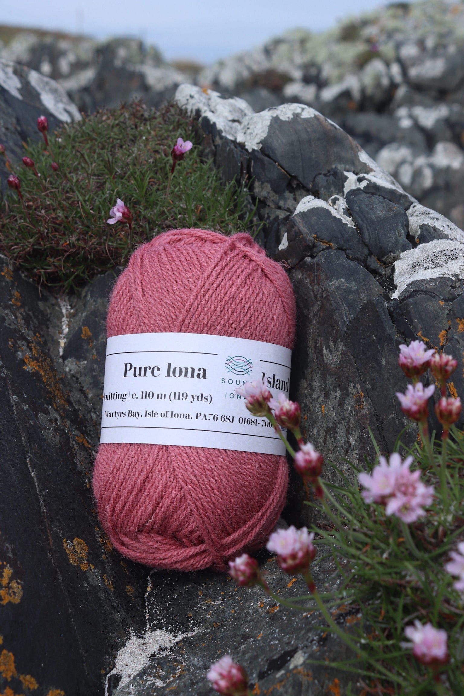 Dyed Natural Iona Wool