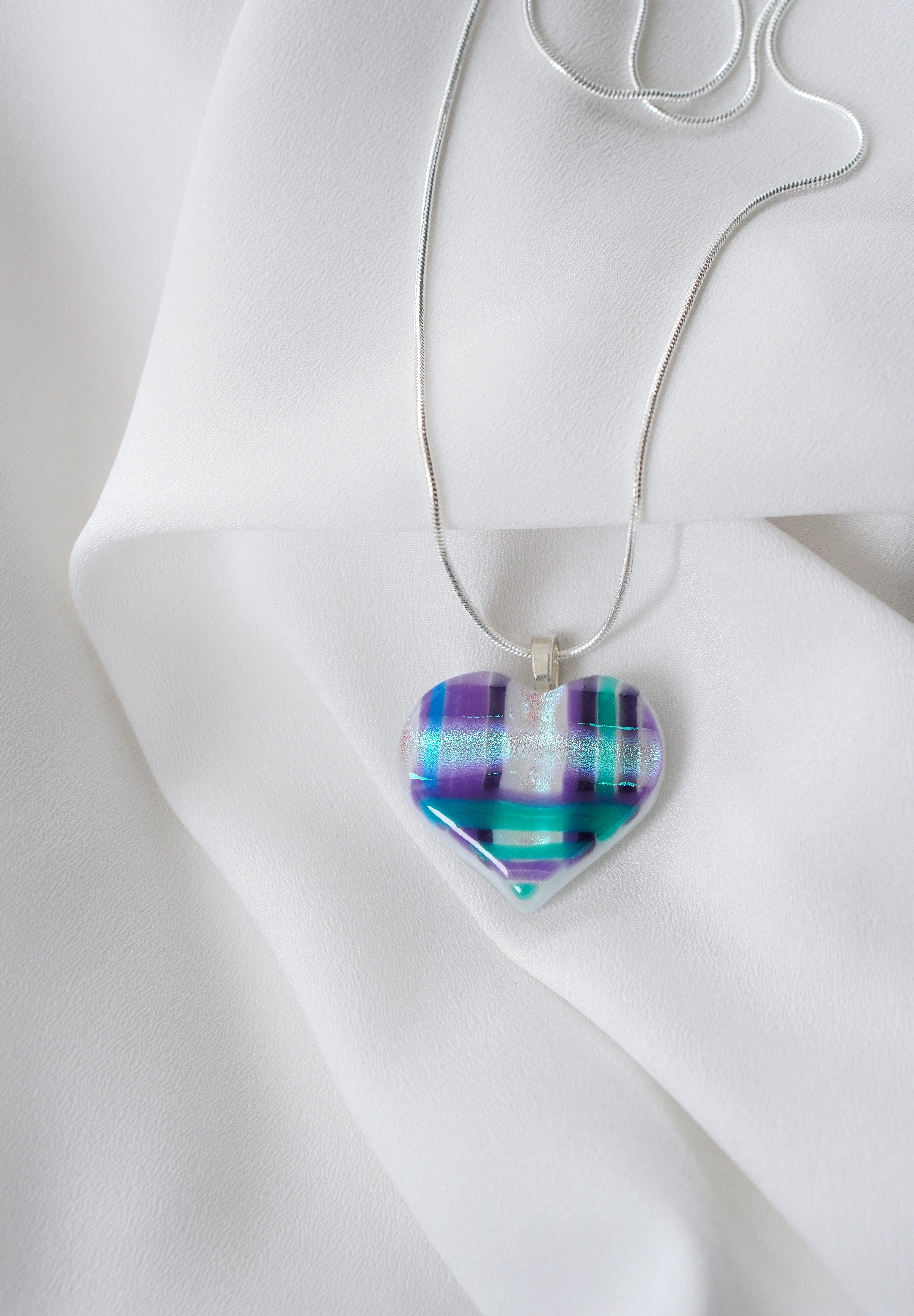 Fused Glass Necklace