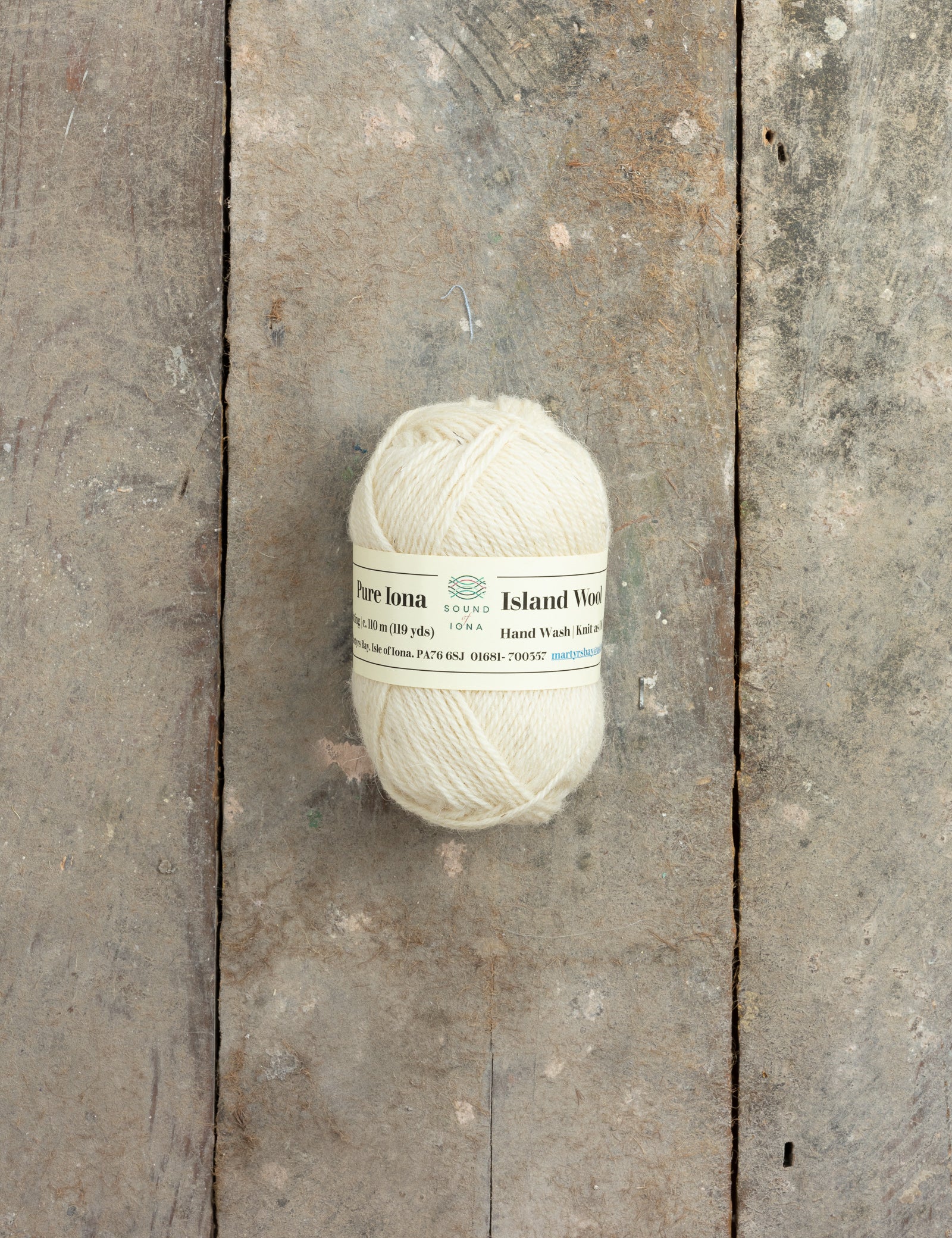 Single-Origin Iona Wool Yarn