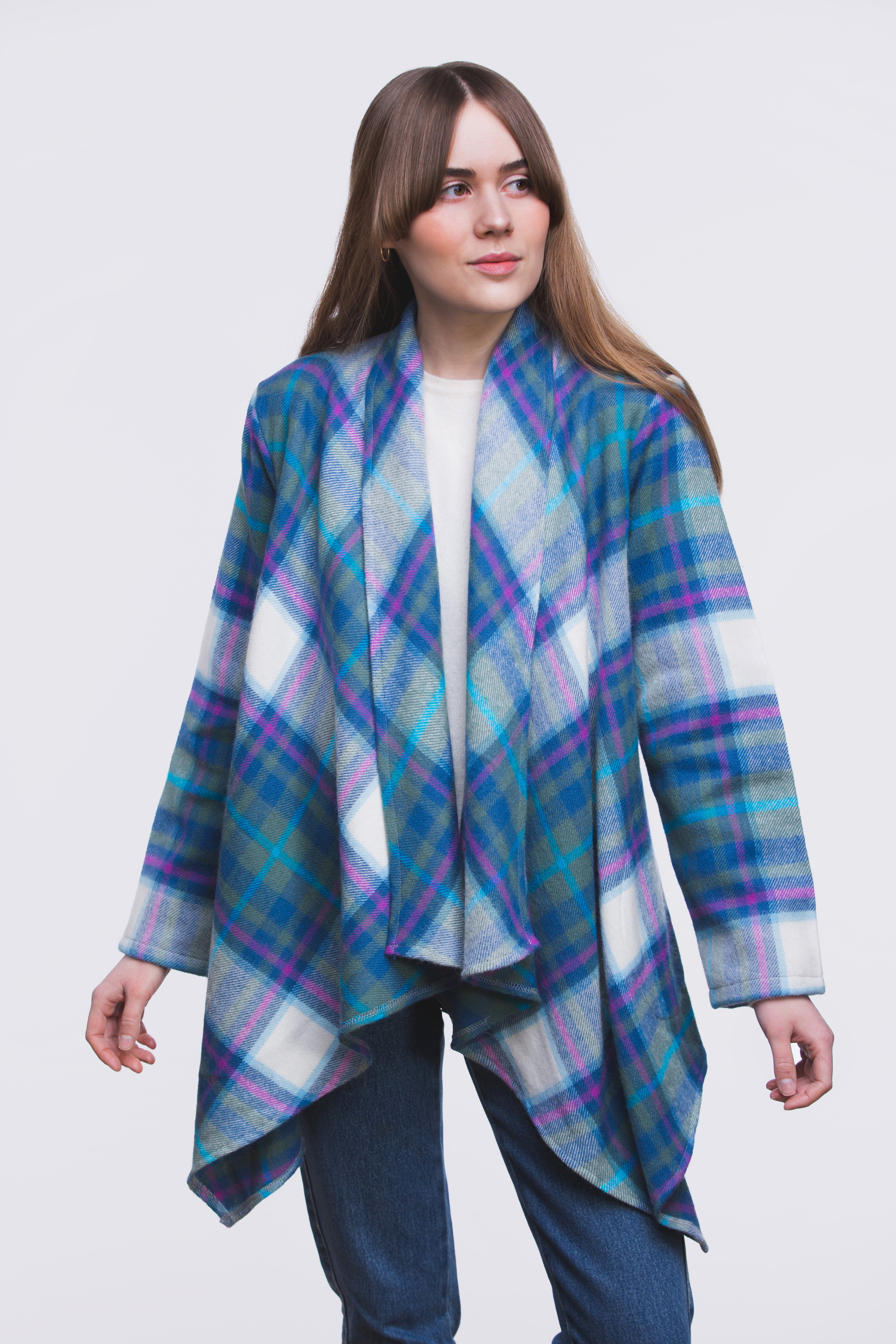 Lambswool Tartan Jacket