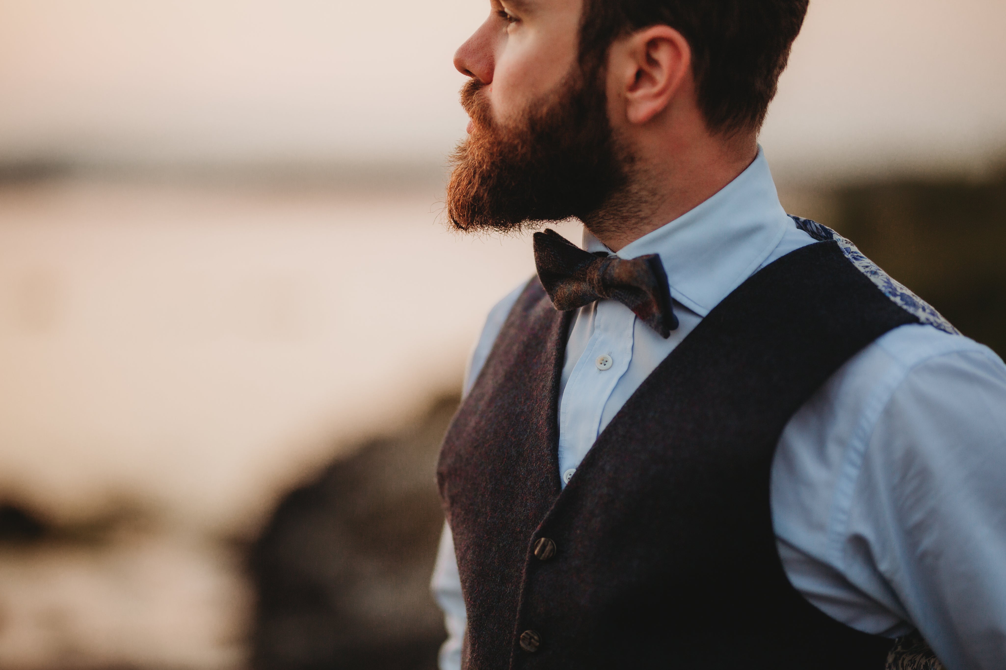 Tweed Bow Tie