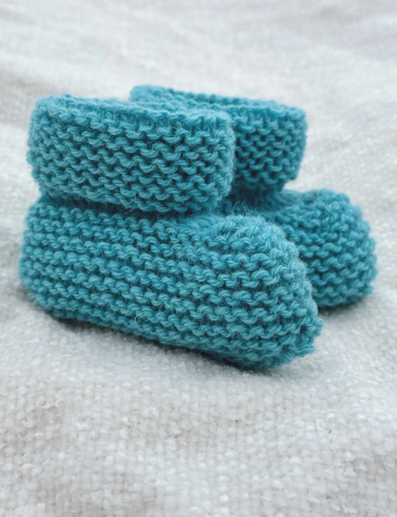 Single-Origin Iona Wool Baby Booties
