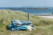 Shetland Wool Seaspray Throw