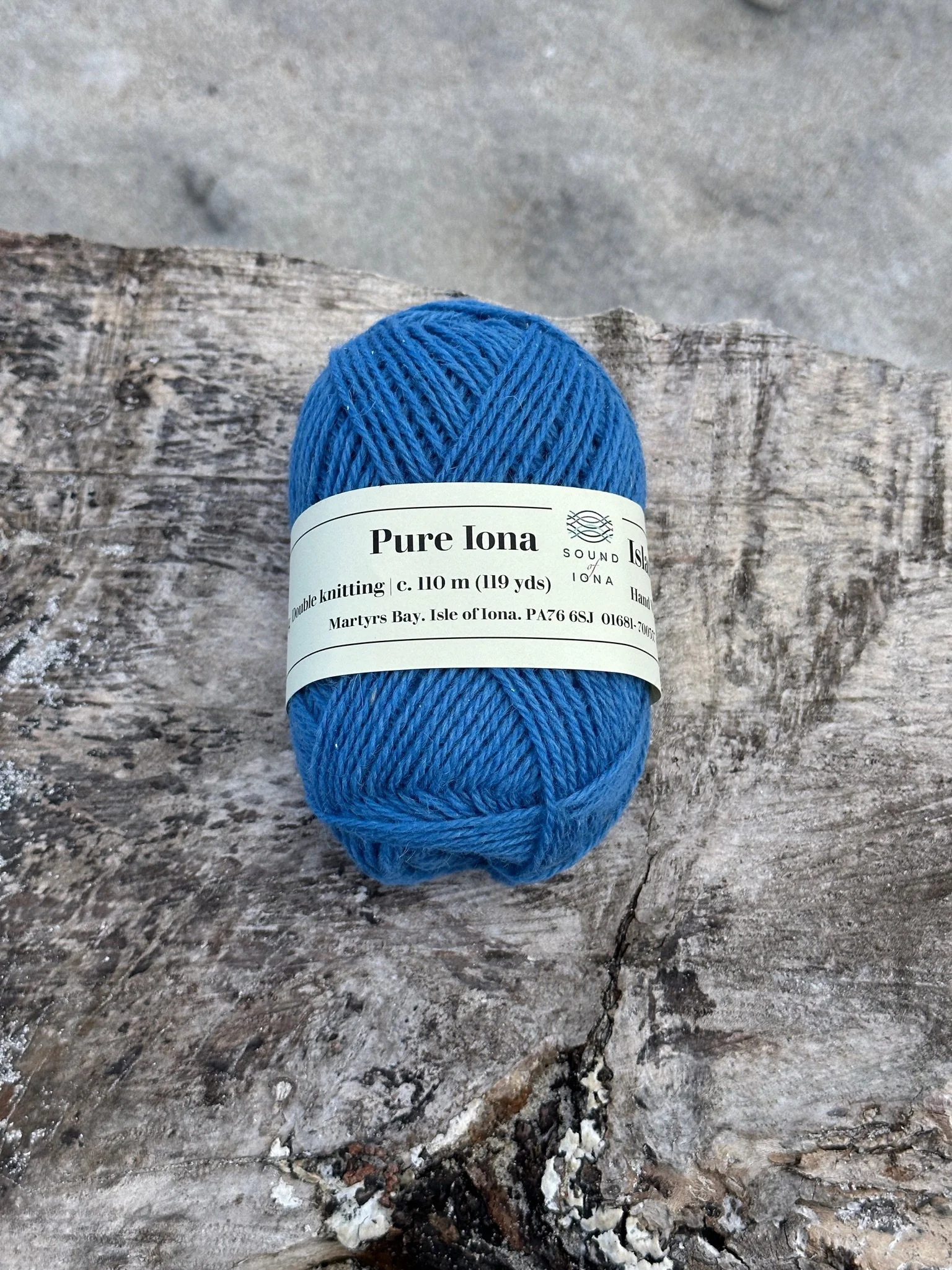 Single-Origin Iona Wool Yarn