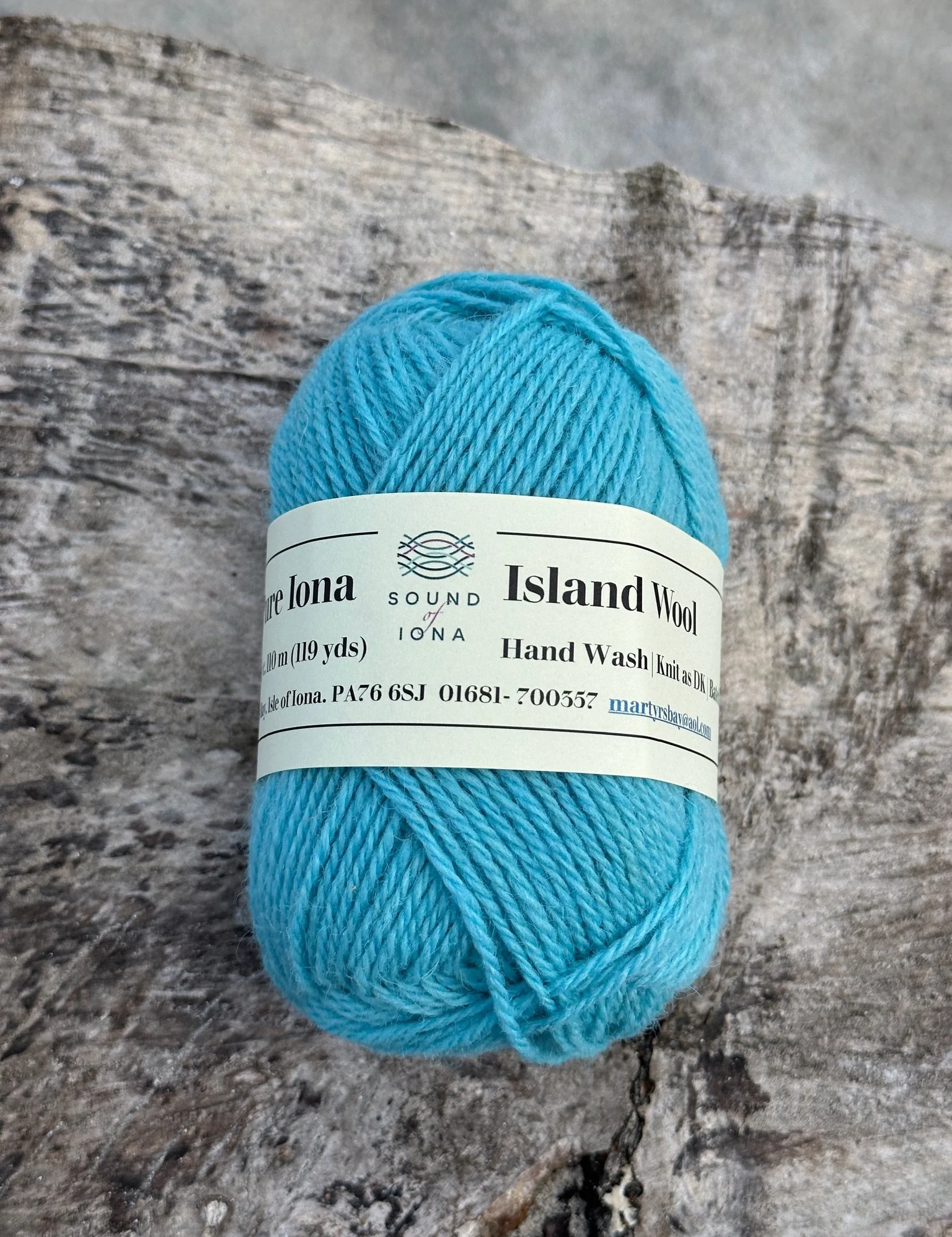 Single-Origin Iona Wool Yarn